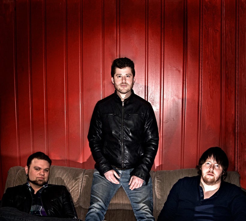 Ian Ash with bandmates from Ian & The Dream