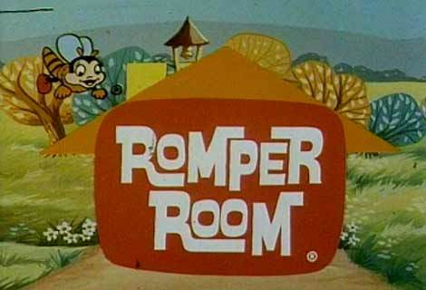 A screen grab from the television series "Romper Room." The show was first produced in the United States, and later licensed for local production in non-US markets.