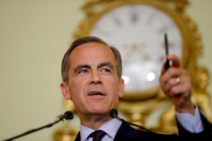 <strong>The FTSE 100 Index surged to its highest level for nearly a year as Bank of England boss Mark Carney signalled interest rates could be slashed over the summer</strong>