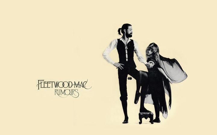 Cover art for Fleetwood Mac's hit album <em>Rumours.</em>