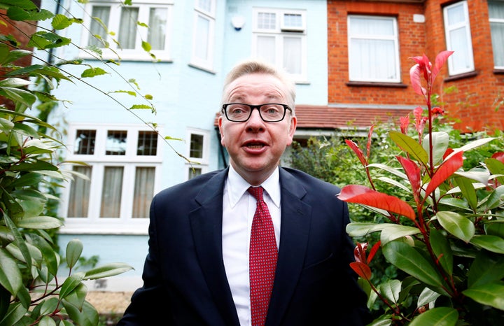 Michael Gove, the U.K. justice secretary and Boris Johnson's right-hand man during the campaign, made a surprise announcement that he was running for party leader just before Johnson was scheduled to speak.