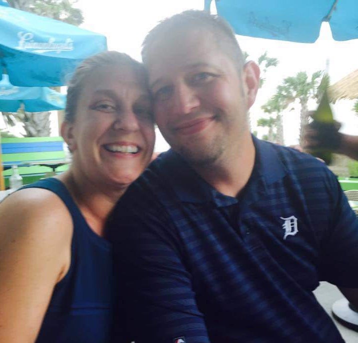 Stephanie and her husband Paul.