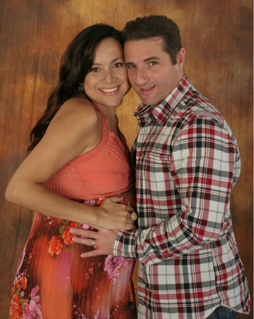 Me and my Husband on October 2, 2010, 3 days before the unfortunate event of the loss of our Isabelle.