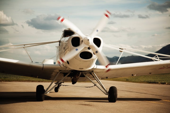 The 75-year-old, from Washington, told a dispatcher that the small cargo plane he was traveling in from Renton to Oregon