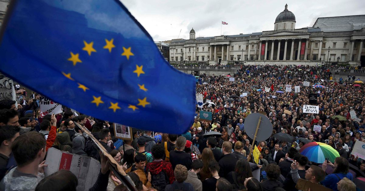 Референдум ес. Брекзит протесты. Европейская идея. Rallies in Europe.