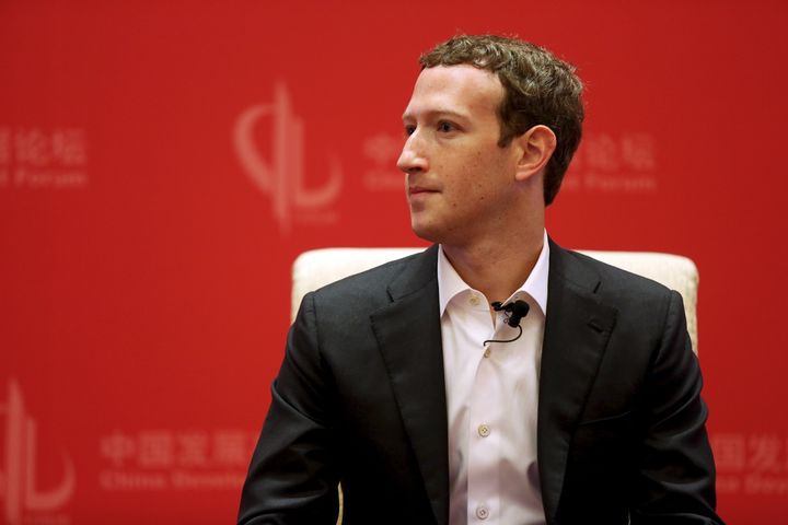 Facebook CEO Mark Zuckerberg in Beijing, China.