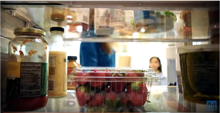 Sadly, the strawberry and its friends languish in the back of the fridge, among half-empty containers of pasta sauce. Eventually they get moldy and are chucked into a garbage bin, like so many strawberries before them.