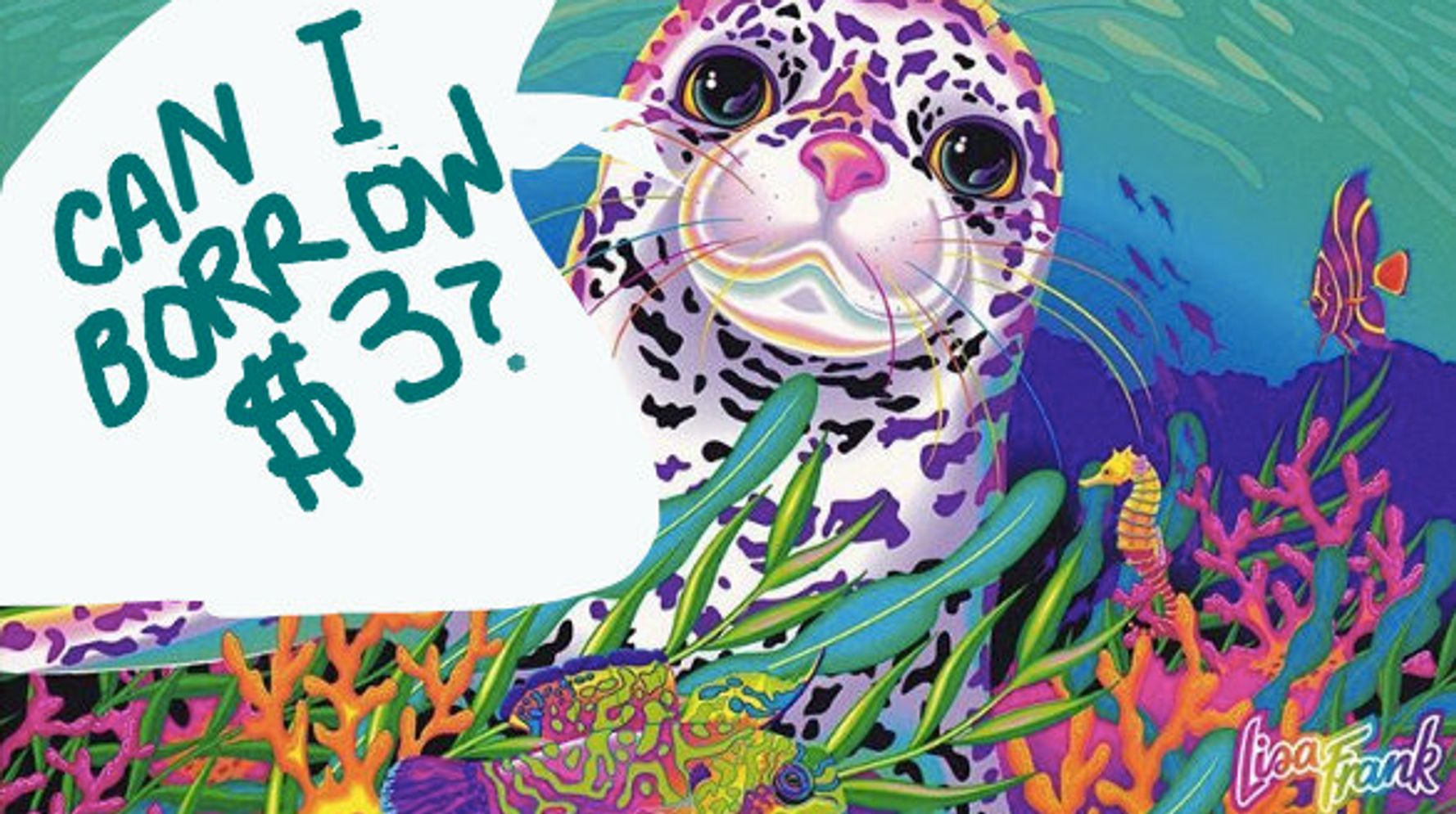 Download The Lisa Frank Adult Coloring Book Has Arrived And It S Only 3 Huffpost