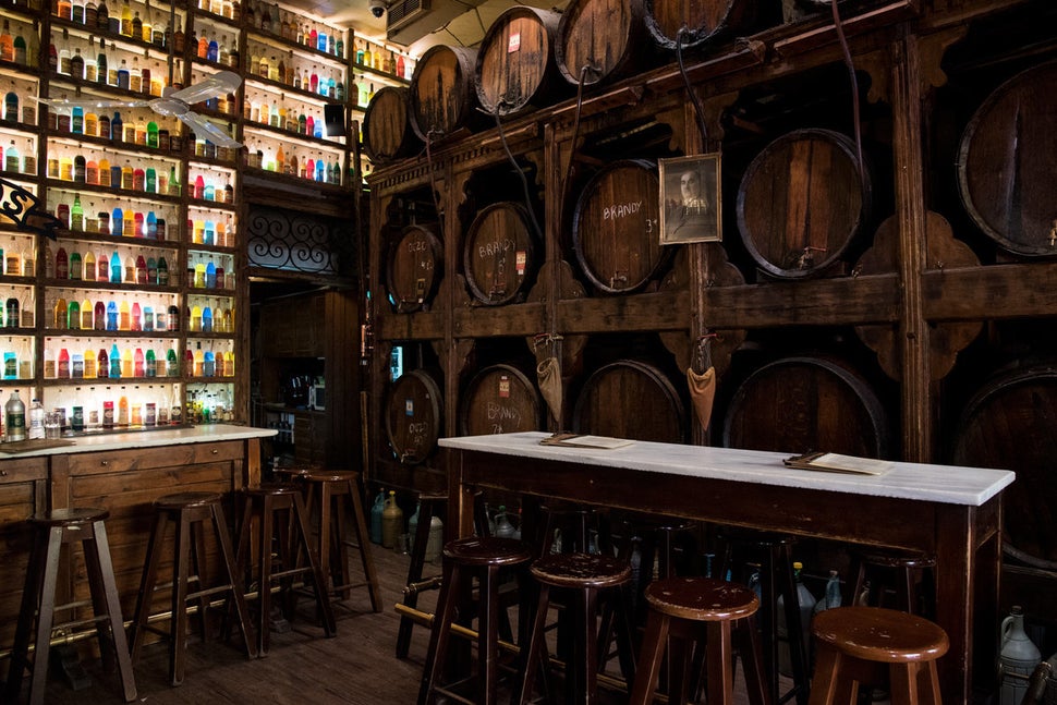 Stunning Photos Of Brettos, The Oldest Bar In Athens HuffPost