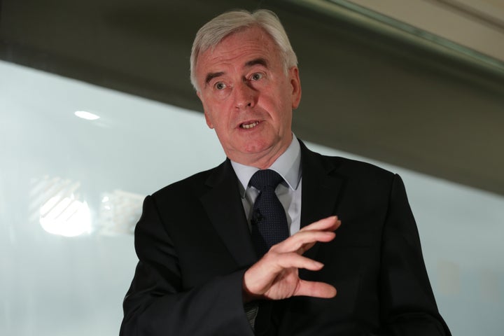 Shadow chancellor John McDonnell welcomed the decision to drop the target