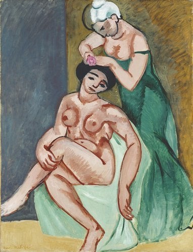 Henri Matisse, "La coiffure," 1907