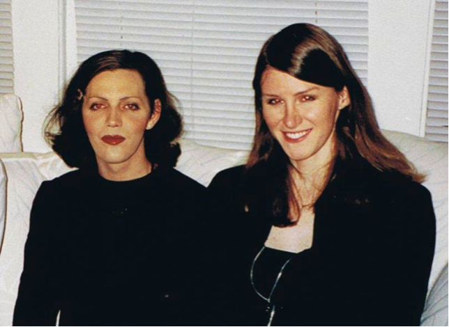 Calpernia Addams and Andrea James, Chicago 1999.