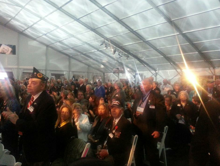 WWII veterans at the USHMM 20th Anniversary Tribute