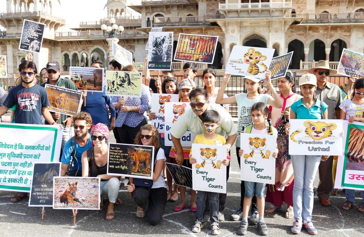 Protestors gather in Jaipur for Ustad (T24)
