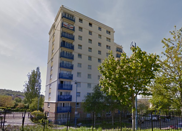 The incident happened at a block of flats on Bishport Avenue, Bristol