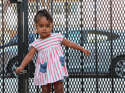 <i>Photo by Nancy A. Ruhling</i><br><strong>Ani at play.</strong>