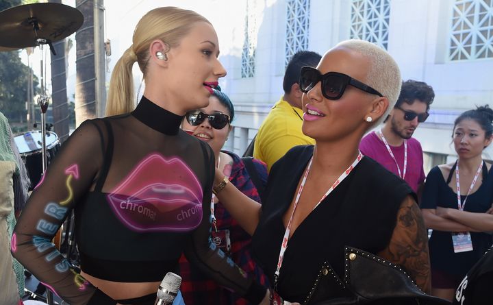 Amber to Iggy: "Muva is here for you."