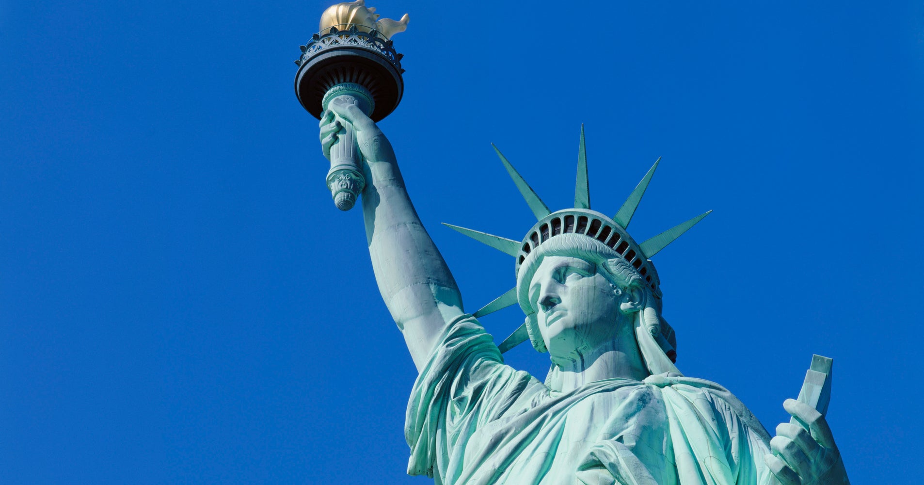 is the statue of liberty a man huffpost