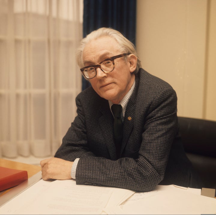 <strong>Foot during his time as Secretary of State for Employment in around 1974</strong>