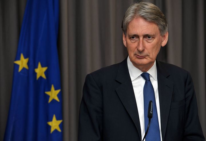 Foreign secretary Philip Hammond is backing Theresa May in the Tory leadership contest
