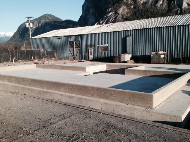 Carbon Engineering's carbon capture plant in Squamish. 