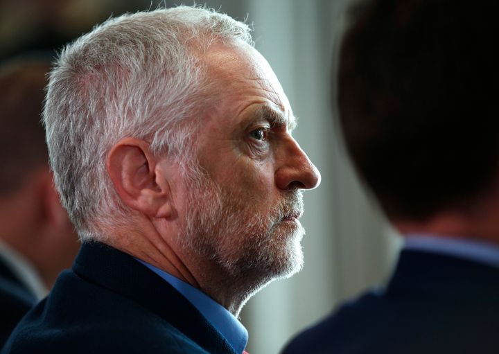 The leader of Britain's opposition Labour party, Jeremy Corbyn.