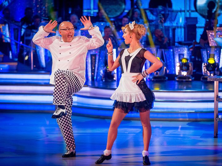 Gregg was paired up with Aliona on the 2014 series of 'Strictly'.