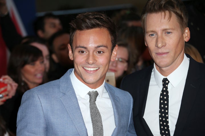 <strong>Tom has been in a relationship with Dustin Lance Black since 2013</strong>