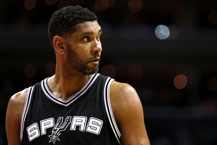 The San Antonio Spurs' Tim Duncan in Washington, D.C., on Nov. 4, 2015.