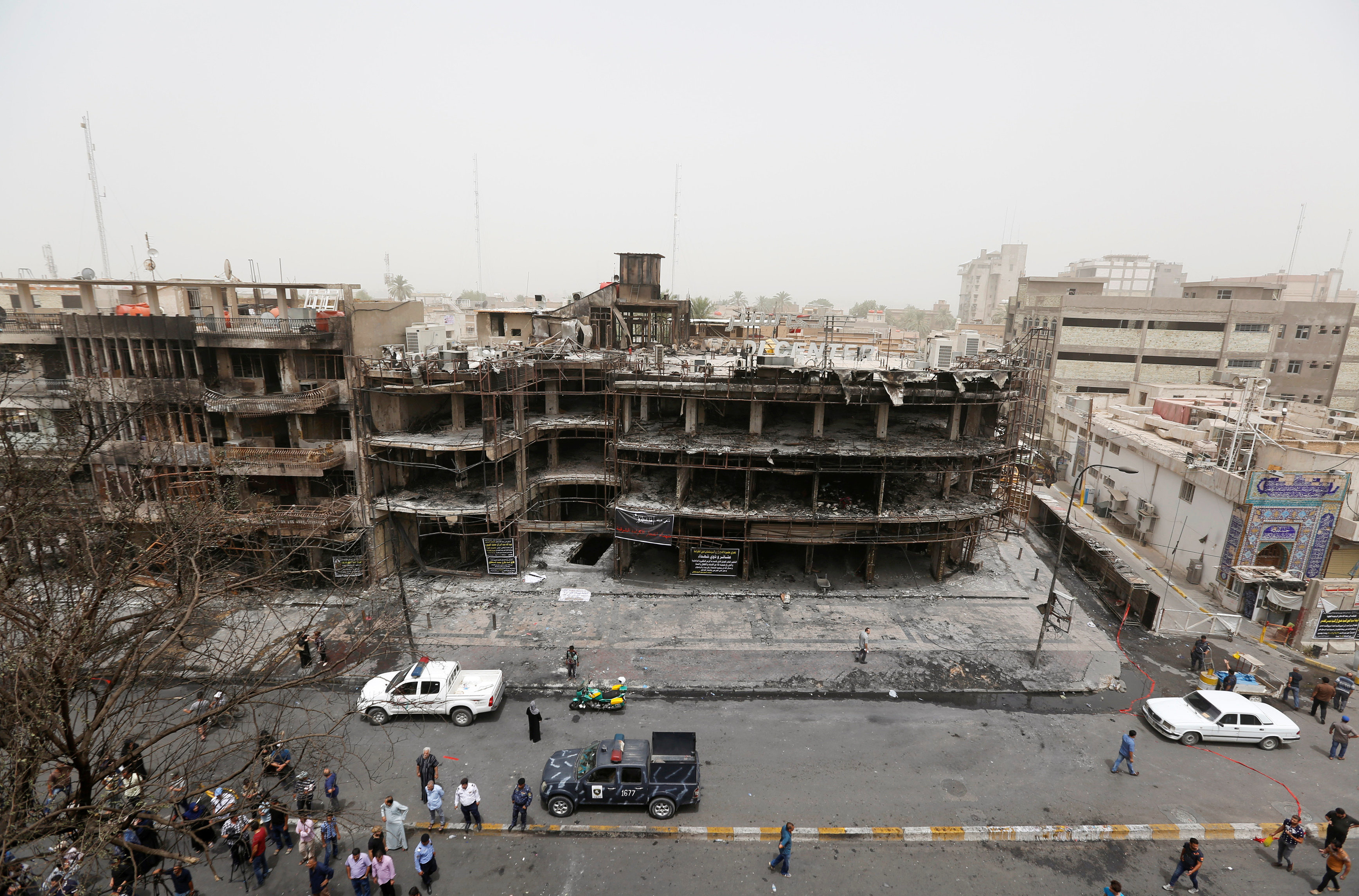 Chilling Photos Show The Scale Of Devastation After Deadly Baghdad   577c026f1800002400fa3f65 