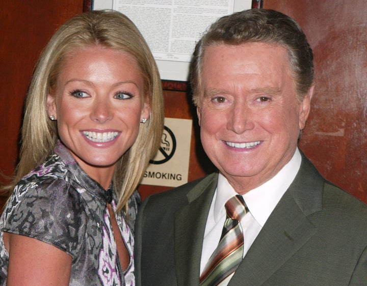 Regis Philbin and Kelly Ripa both attended the Trumps' wedding. They're pictured here at a 2005 award show, the same year as the wedding.