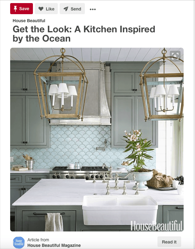 <a href="https://www.pinterest.com/pin/174021973079196638/" target="_blank">A monochromatic color scheme creates a posh kitch