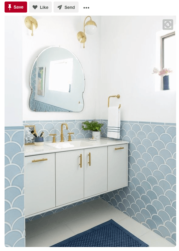 <a href="https://www.pinterest.com/pin/55028426675645174/" target="_blank"> This blue, white, and gold combo is very soothing