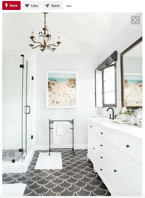 <a href="https://www.pinterest.com/pin/72550243975716973/" target="_blank">Even floors get a little help from this graphic ti