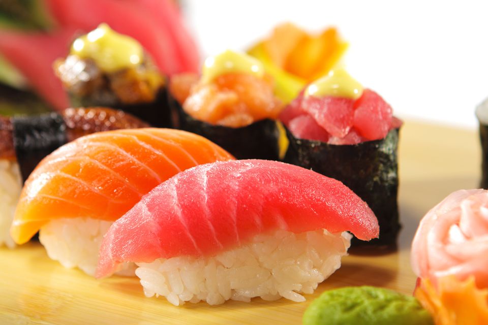Pricey: sushi