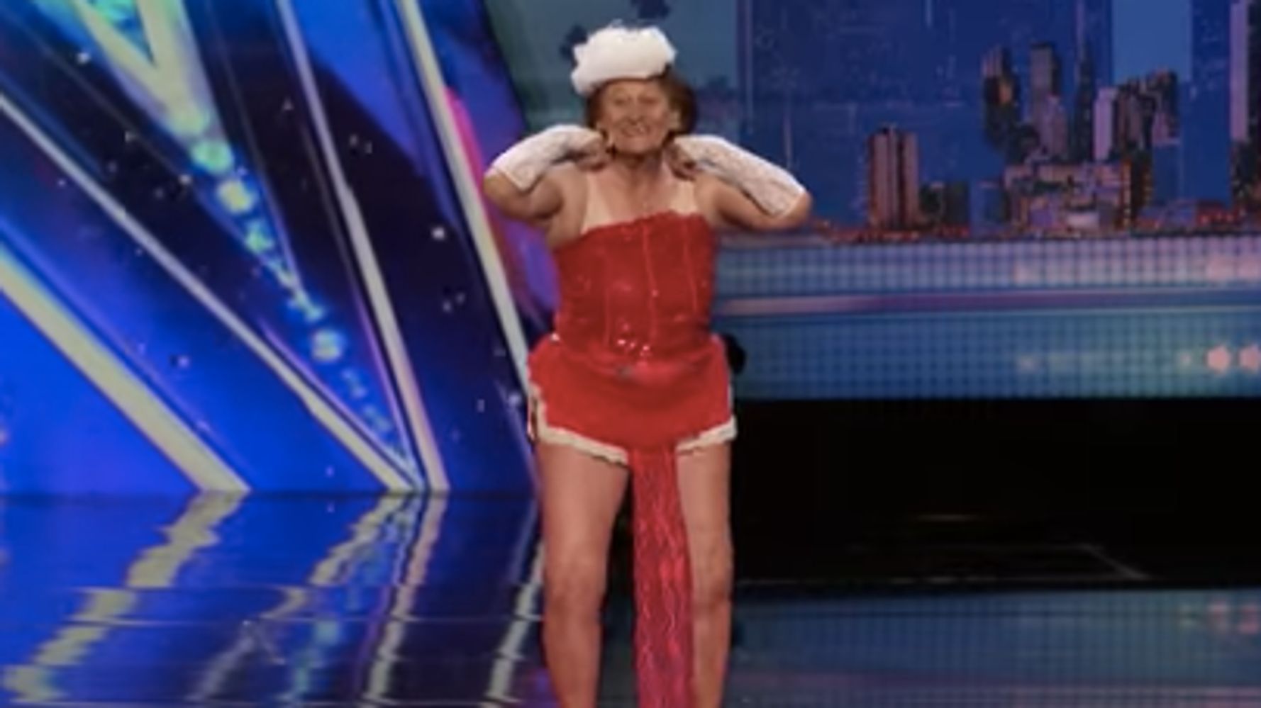 90-Year-Old Widow's Striptease Wows On 'America's Got Talent...