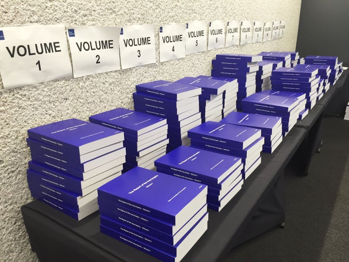 <strong>Copies of the long-awaited report</strong>