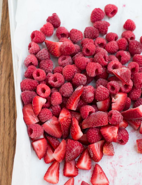 Frozen berries are perfect for smoothies and breakfast bowls. 