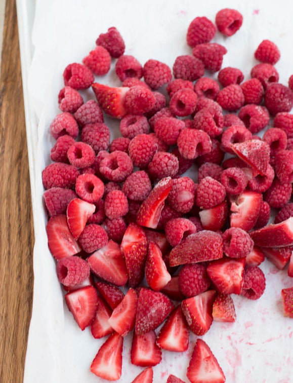 Frozen berries are perfect for smoothies and breakfast bowls.