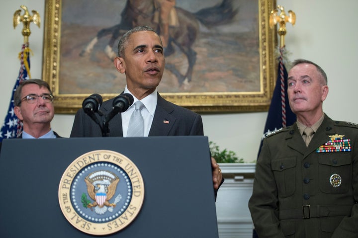 President Barack Obama said Wednesday that there will be 8,400 troops in Afghanistan when he leaves office, an increase from a previous announcement that there would be 5,500.