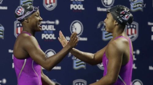 <em>History was made this past July 4th weekend when two women of color made the U.S. Olympic swimming team. Simone Manuel, 19, and Lia Neal, 21, of Stanford University are heading to the XXXI Olympic Games in Rio de Janeiro, Brazil.</em>