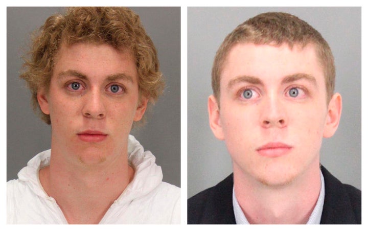 Former Stanford student and athlete Brock Turner's mug shots.