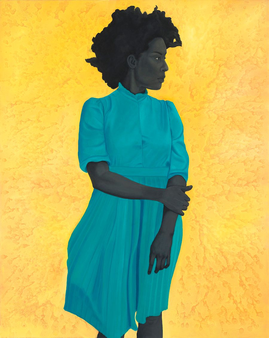 "Saint Woman," 2015, Oil on canvas