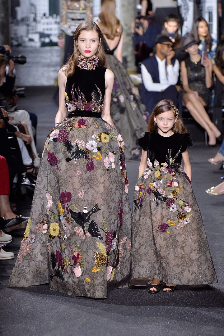 Please Don't Put Your Child In These Exquisite Couture Mommy-And-Me Gowns.  We Can't Handle It.