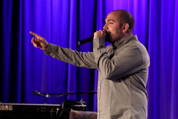 Radio host Peter Rosenberg asked police officers be on the "front lines" for the community, rather than behind riot shields.