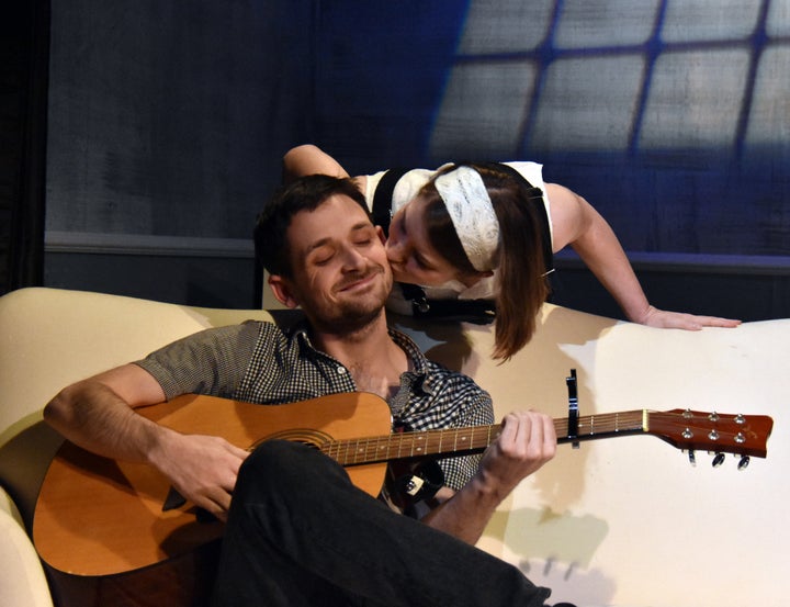 Rick (Sam Bertken) and Elizabeth (Alisha Ehrlich) are a naive <br>young couple who befriend Paul in <strong><em>Six Degrees of Separation</em></strong>