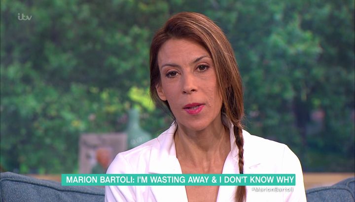 Marion Bartoli has opened up about the virus that has compromised her health