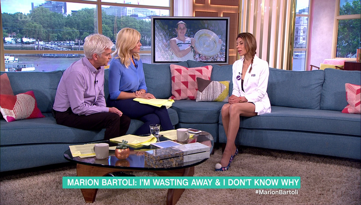 <strong>Marion told 'This Morning' hosts she feared for her life with all the pressure on her heart</strong>