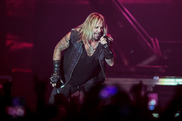 Vince Neil performs on Nov. 6, 2015, in London, England.