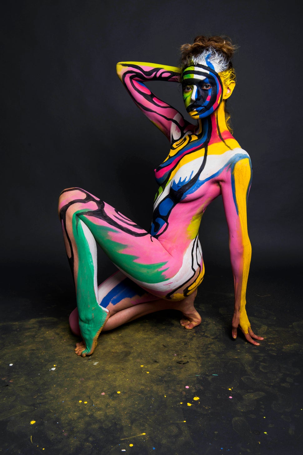 This Is What Its Like To Strip And Get Body Painted For The First This Is What Its Like To Strip And Get Body Painted For The First